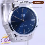ساعت کیو اند کیو مردانه فلزی صفحه سورمه ای C214J212Y - Image 2