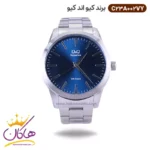ساعت کیو اند کیو مردانه فلزی نقره ای C23A-002VY