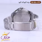 ساعت کیو اند کیو مردانه فلزی نقره ای Q28B-002PY - Image 3