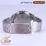 ساعت کیو اند کیو مردانه فلزی صفحه فیروزه ای Q60A-002PY - Image 2