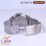 ساعت کیو اند کیو مردانه فلزی صفحه سبز Q60A-003PY - Image 2