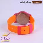 ساعت پسرانه کیو اند کیو سیلیکونی نارنجی طرح گورخر V23A009VY - Image 3