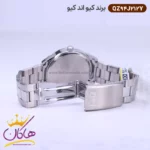 ساعت کیو اند کیو مردانه فلزی صفحه آبی QZ94J212Y - Image 4