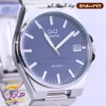 ساعت کیو اند کیو مردانه فلزی صفحه سورمه ای S21A-003VY - Image 2