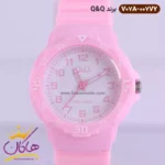 ساعت دخترانه کیو کیو صورتی V07A/007VY - Image 2