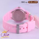 ساعت دخترانه کیو کیو صورتی V07A/007VY - Image 3