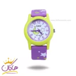 ساعت بچگانه کیو اند کیو رابر طرح ماه و ستاره V22A-007VY