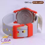 ساعت پسرانه کیو اند کیو طوسی طرح سگ V22A-005VY - Image 3
