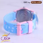 ساعت دخترانه کیو اند کیو آبی طرح پاپیون V22A-008VY - Image 3