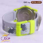 ساعت پسرانه کیو اند کیو طوسی طرح کرگدن V22A-017VY - Image 3