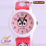 ساعت دخترانه کیو اند کیو صورتی طرح پاندا V23A-006VY - Image 2