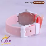 ساعت دخترانه کیو اند کیو صورتی اندکس رنگیV28A-005VY - Image 3