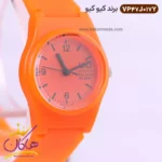 ساعت کیو اند کیو اسپرت سیلیکونی تمام نارنجی vp47j01vy - Image 2