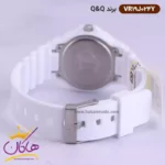 ساعت دخترانه کیو اند کیو سفید صفحه هفت رنگ VR19J024Y - Image 3