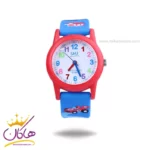 ساعت پسرانه کیو اند کیو بند رابر طرح ماشین VR99J004Y