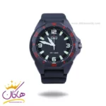 ساعت مچی پسرانه کیو اند کیو بند رابر مشکی VS44J006Y