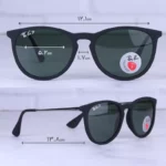 عینک آفتابی پلاریزه مشکی شیشه سبز 4171/1 - Image 2
