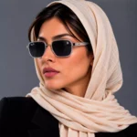 عینک آفتابی ری بن فراری فریم مربع نقره ای C-306/3 - تصویر 6