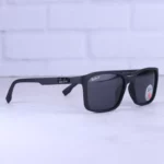 عینک آفتابی ری بن فریم مستطیل مشکی پلاریزه P 3337/1 - Image 4