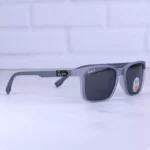 عینک آفتابی ری بن فریم مستطیل طوسی پلاریزه P 3337/6 - Image 4