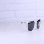 عدسی عینک آفتابی ری بن فریم سفید شفاف پلاریزه RB 2140-M/6