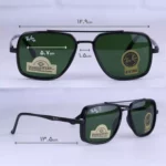 ابعاد عینک آفتابی ری بن مردانه مشکی عدسی سبز RB 5658/3