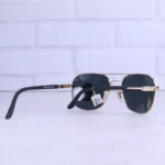 عینک آفتابی ری بن فریم فلزی مربع طلایی RB 5707/2 - Image 3