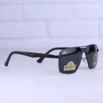 عدسی عینک آفتابی ری بن مردانه فلزی مشکی RB 5713/1