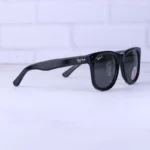 عینک آفتابی ری بن مردانه فریم مشکی مستطیل پلاریزه GS6707/1 - Image 4
