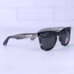 عینک آفتابی ری بن فریم هاوانا طوسی استیت RB 2140P-52/2 - Image 4