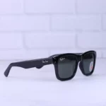 عینک آفتابی ری بن بربنک فریم مشکی ویفرر پلاریزه RB 2283/1 - Image 4