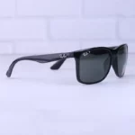 عینک آفتابی ری بن مردانه فریم مشکی مستطیل پلاریزه RB 4232/1 - Image 4