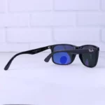 عینک آفتابی ری بن مردانه فریم مشکی مستطیل پلاریزه RB 4232/1 - Image 3