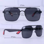عینک آفتابی ری بن فراری فریم مشکی پلاریزه RB 43889/2 - Image 2