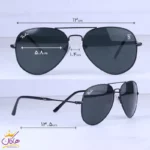 عینک آفتابی ری بن فراری مردانه تمام مشکی 23001/2 - Image 2
