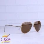 عینک آفتابی ری بن فراری مردانه طلایی 23001/3 - Image 4