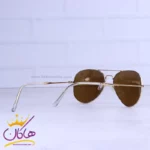 عینک آفتابی ری بن فراری مردانه طلایی 23001/3 - Image 3
