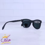 عینک آفتابی ری بن فریم مستطیل مشکی پلاریزه P3311/1 - Image 3