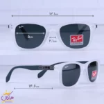 عینک آفتابی ری بن فریم مستطیل پلاریزه P3311/2 - Image 2