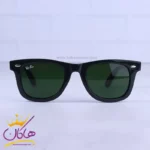 عینک آفتابی ری بن زنانه مشکی شیشه سبز RB R2140/1S