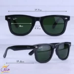 عینک آفتابی ری بن زنانه مشکی شیشه سبز RB R2140/1S - Image 2