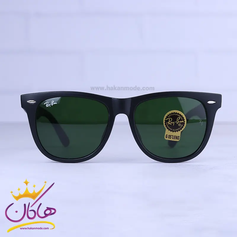 Ray-ban-highcopy-sunglasses-code-RB-2140.21.webp عینک آفتابی ری بن فریم ویفرر مشکی مات RB 2140/2 - Image 1