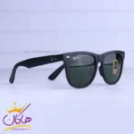 عینک آفتابی ری بن فریم ویفرر مشکی مات RB 2140/2 - Image 4
