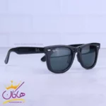 عینک آفتابی ری بن زنانه مشکی فریم ویفرر RB R2140/2S - Image 3