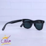 عینک آفتابی ری بن زنانه مشکی فریم ویفرر RB R2140/2S - Image 4