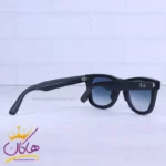 عینک آفتابی ری بن زنانه مشکی شیشه آبی RB R2140/3S - Image 3