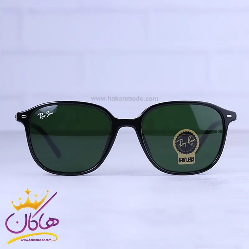 Ray-ban-highcopy-sunglasses-code-RB-2193.21.webp عینک آفتابی ری بن فریم مشکی شیشه سبز RB 2193/2 - Image 1