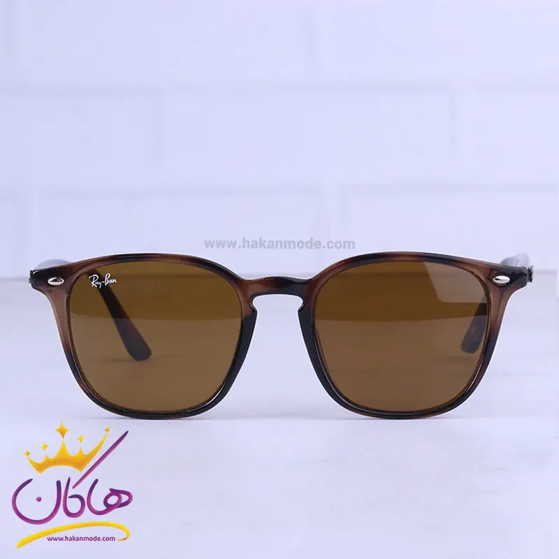 Ray-ban-highcopy-sunglasses-code-RB-4258-F.21.webp عینک آفتابی مردانه ری بن فریم ویفرر قهوه ای RB 4258-F/2 - Image 1
