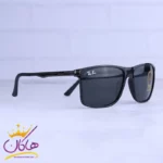 عینک آفتابی ری بن فریم مستطیل مشکی RB 4341/1 - Image 4