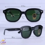 عینک آفتابی ری بن زنانه مشکی شیشه سبز RB 4398/1 - Image 2